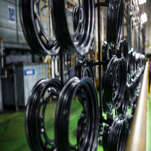 CED Coating for Wheel Rims